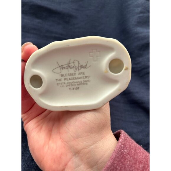 Precious Moments- boy with pets | Blessed are the Peacemakers - Picture 3 of 3